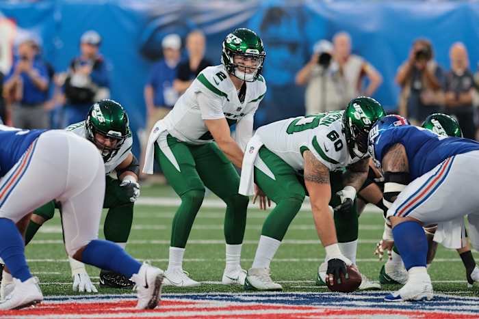 Jets QB Zach Wilson under center in preseason